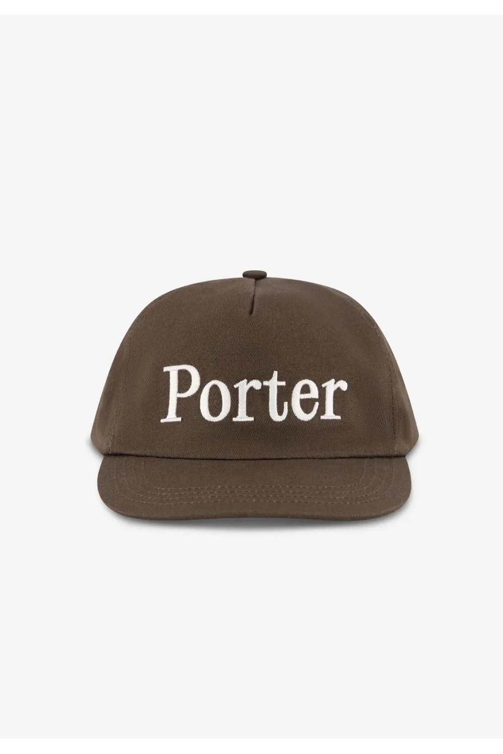5 Panel Snapback Porter / Brown Twill