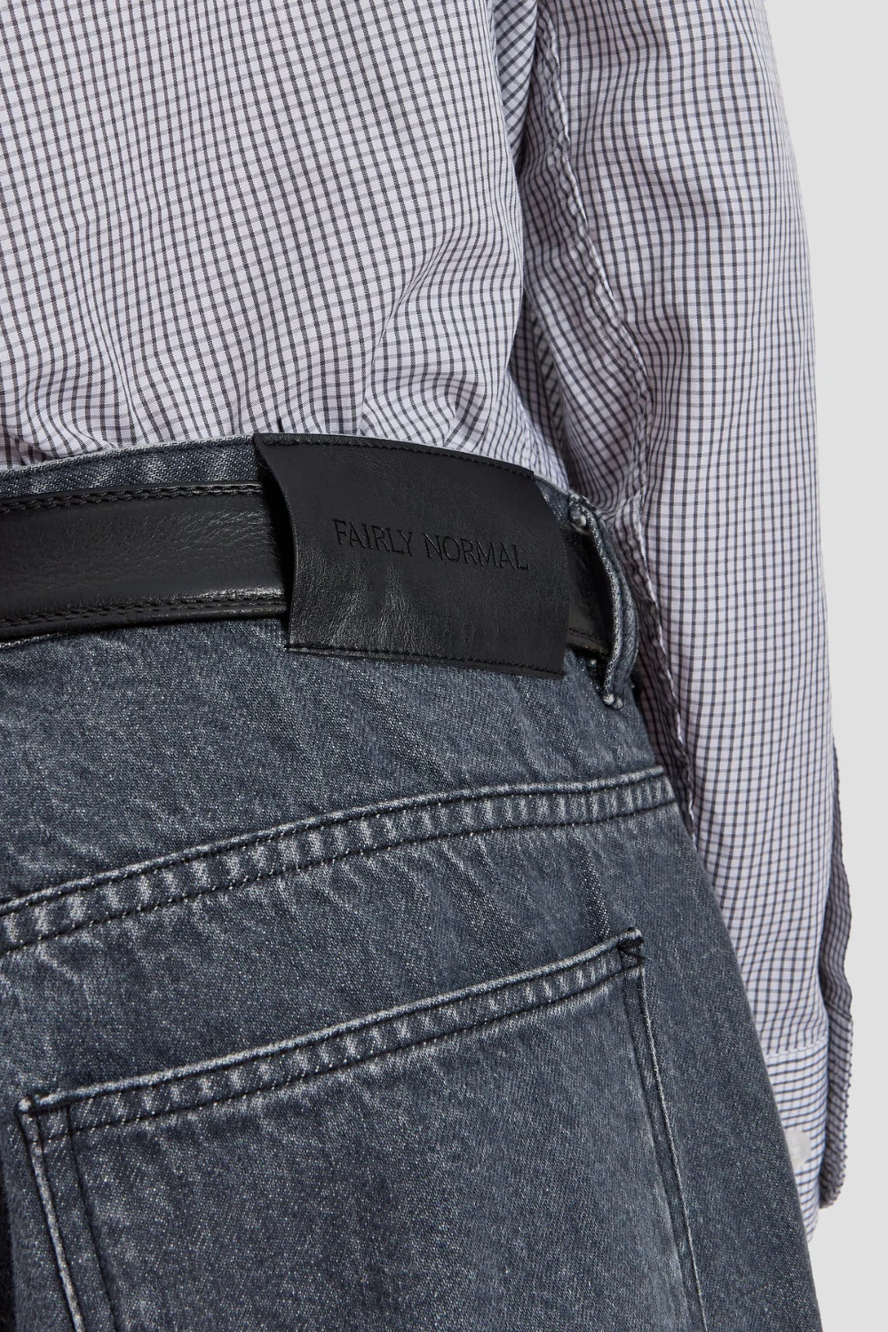 Fairly Normal - 5-Pocket Jeans Washed Black - Image 3