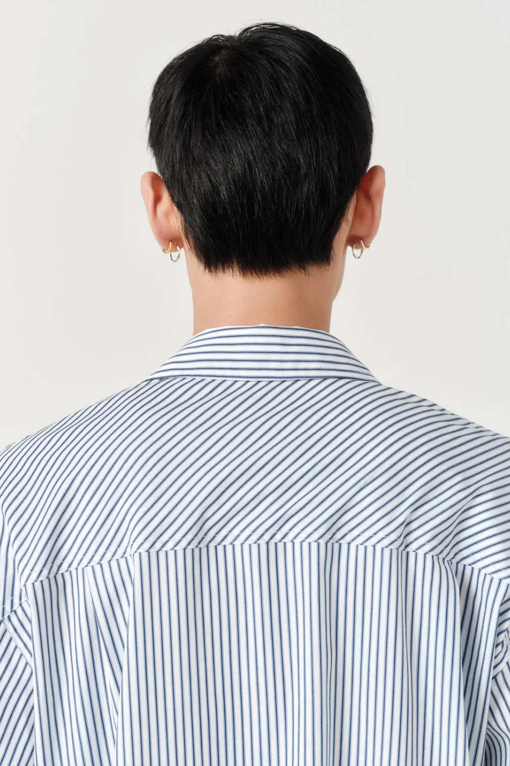 ASHA JASPER - Grid Shirt / Piano Stripe - Image 4
