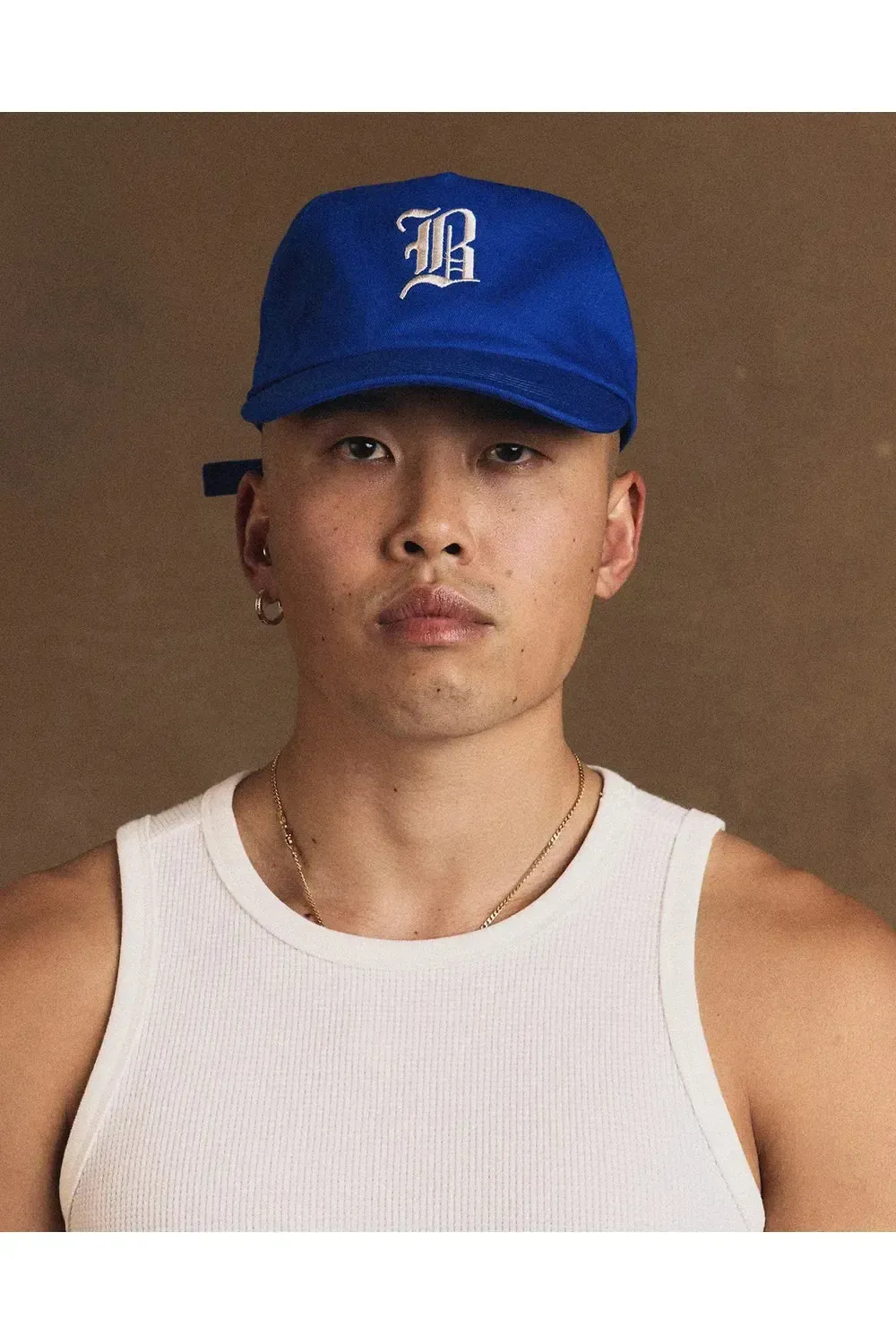 Brother Wolf - Calligraphy Cap - Blue - Image 3