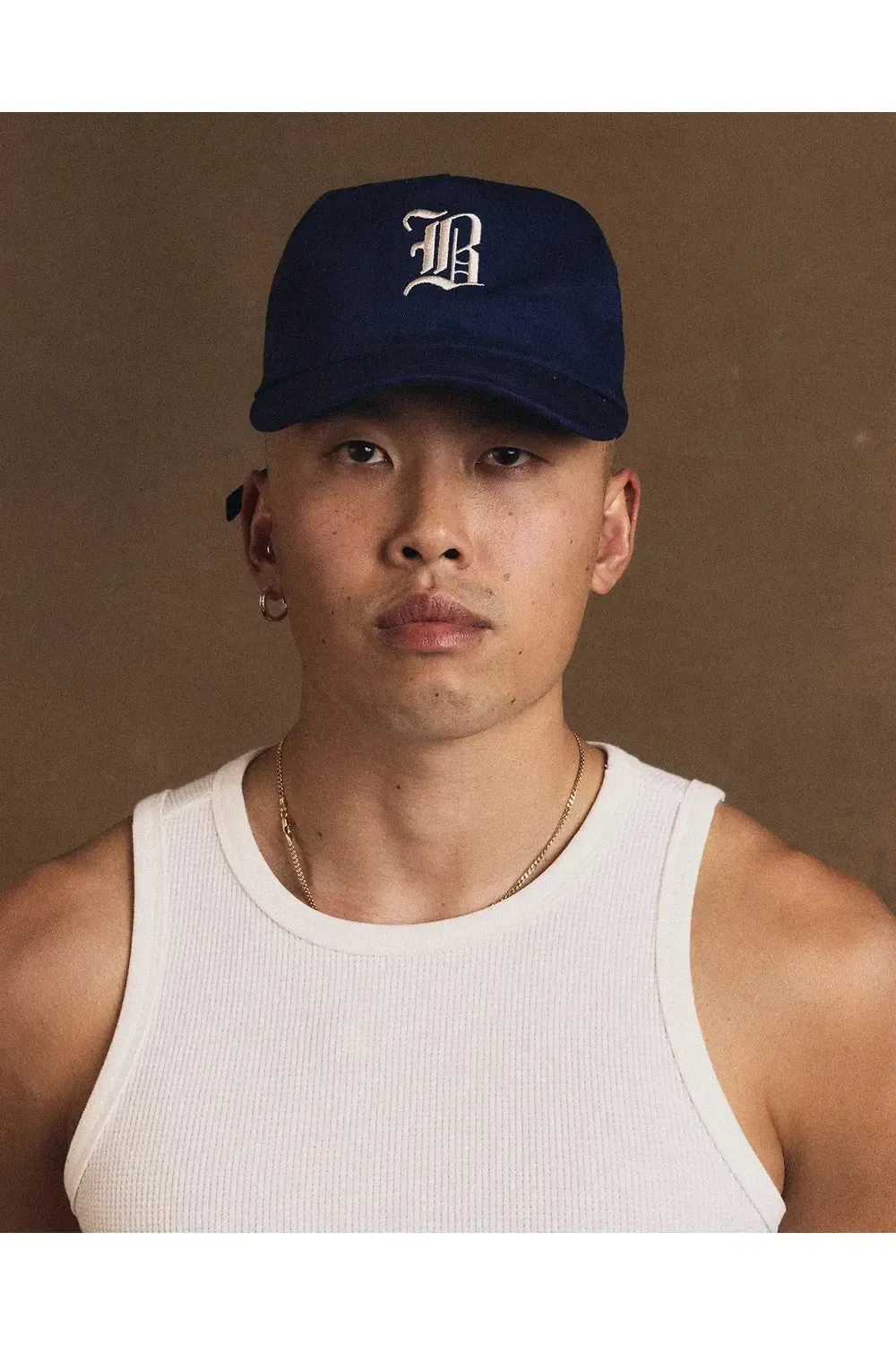 Brother Wolf - Calligraphy Cap - Navy - Image 3