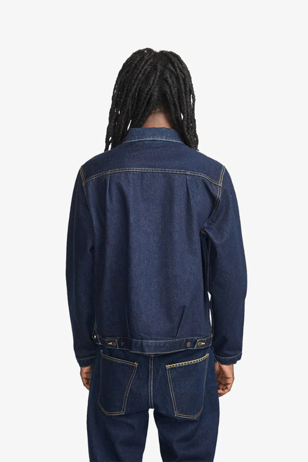 Brother Wolf Duty Jacket Indigo - Image 5
