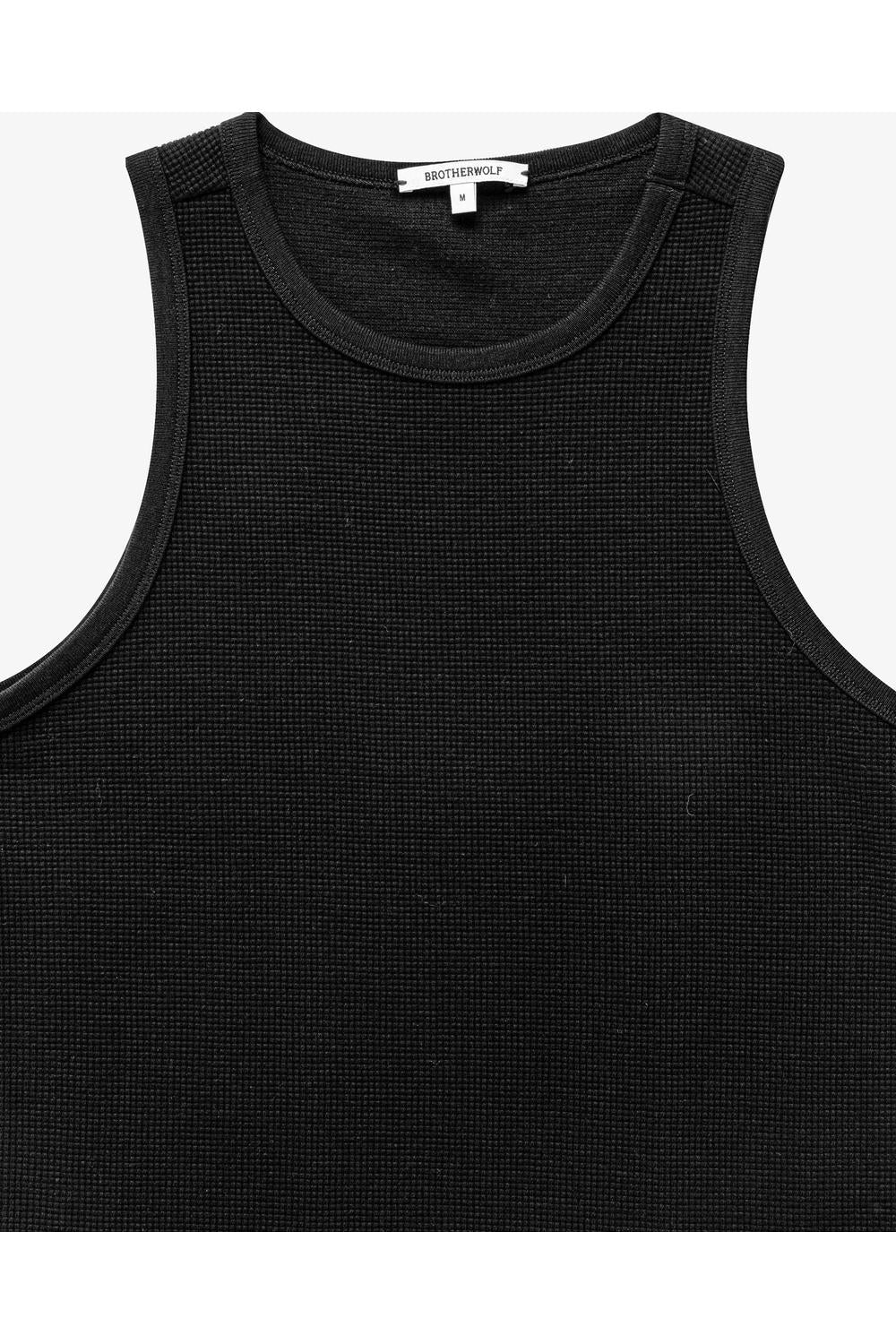 Brother Wolf - Perforated Tank - Black - Image 3