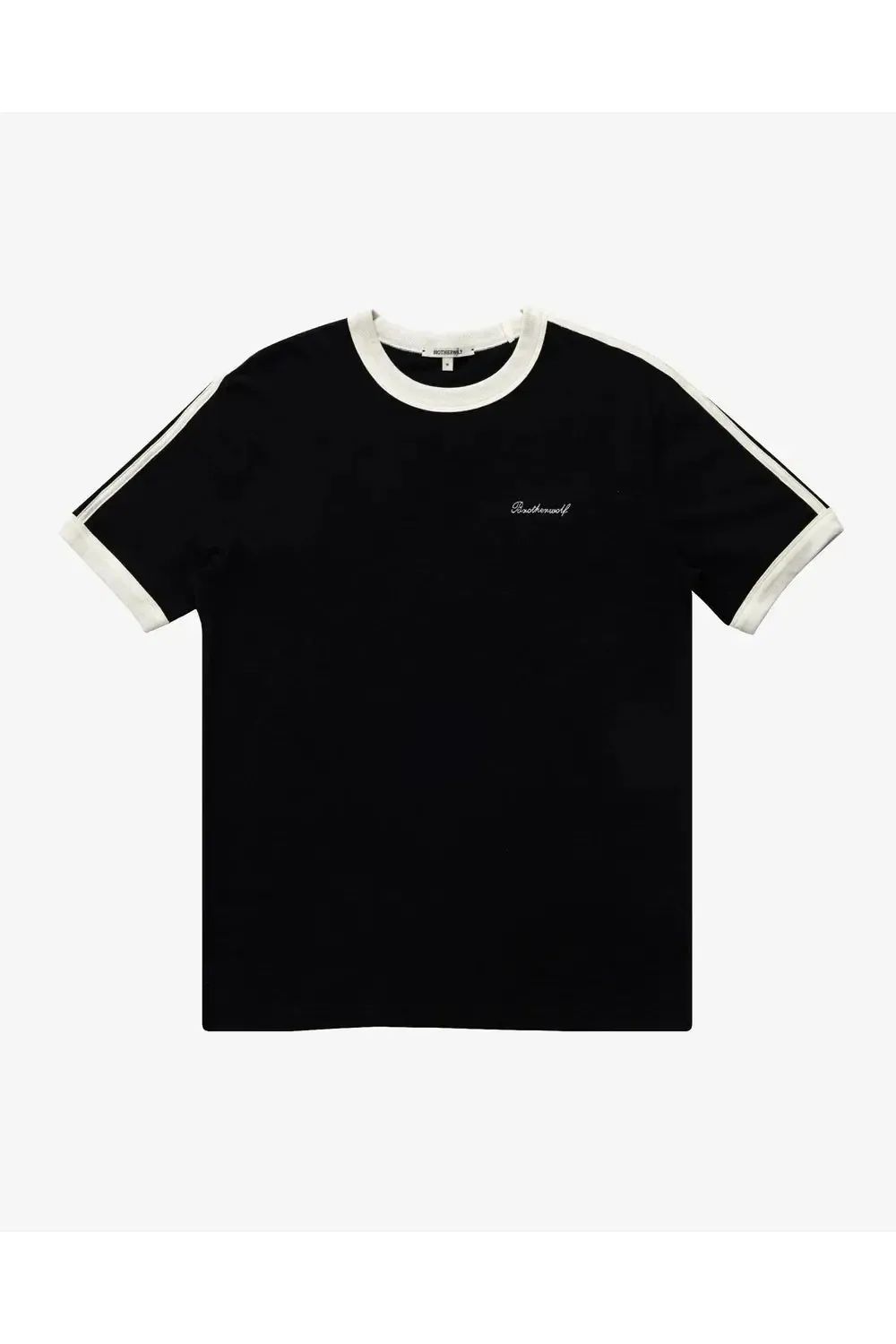 Brotherwolf Ringer tee - Black