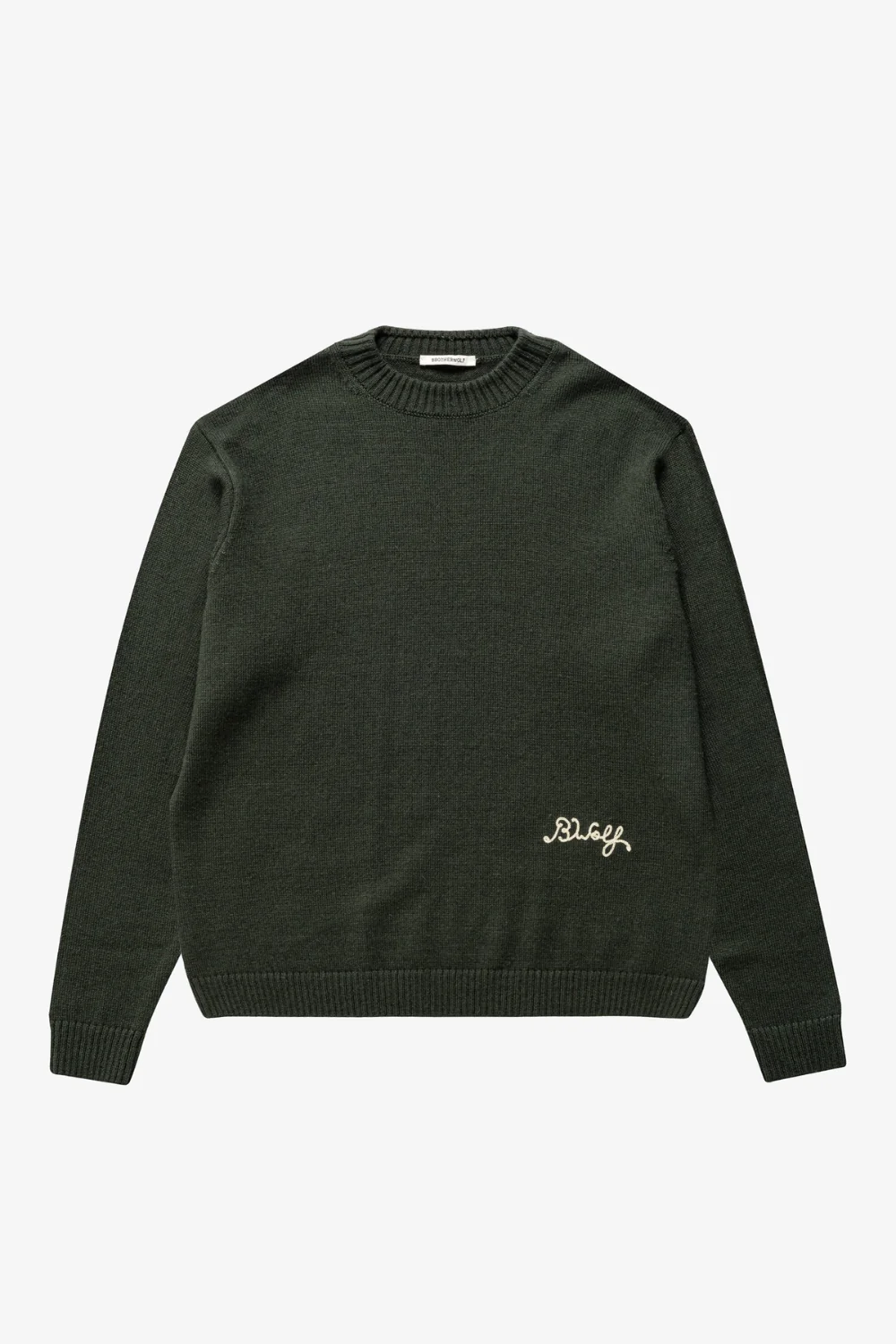 Brotherwolf - Geansaí Knit - Green