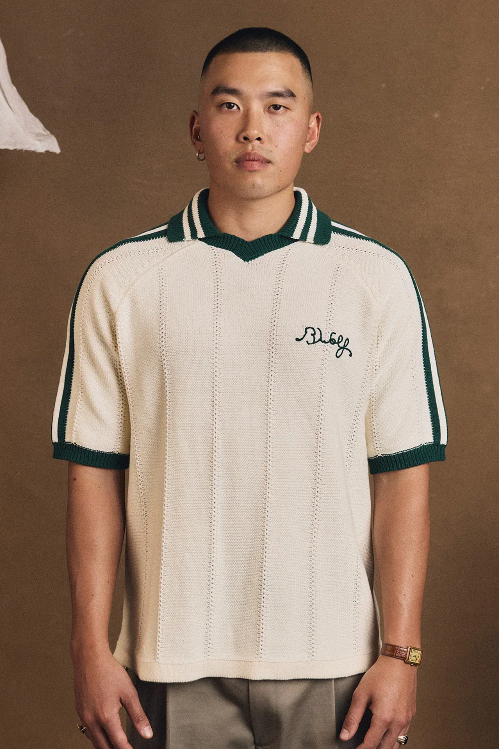 Brotherwolf - Piele Polo / Off-White - Image 3