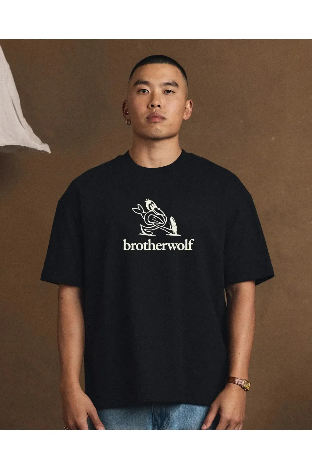 Brotherwolf - Winner Tee - Black - Image 4