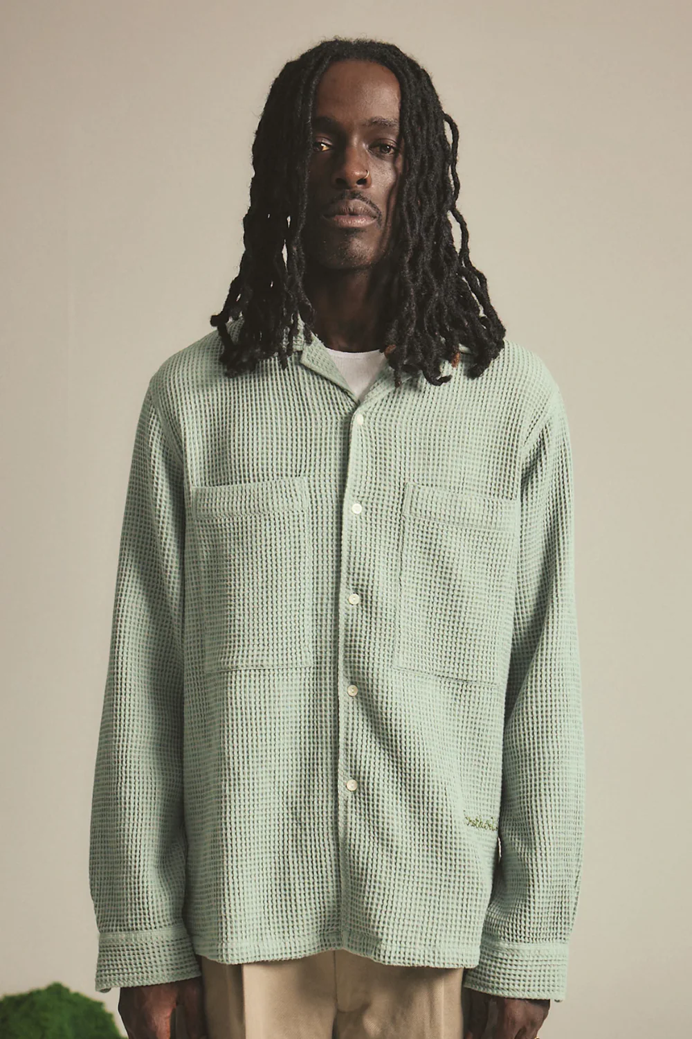 Brotherwolf - Buckley L/S Shirt - Green - Image 2