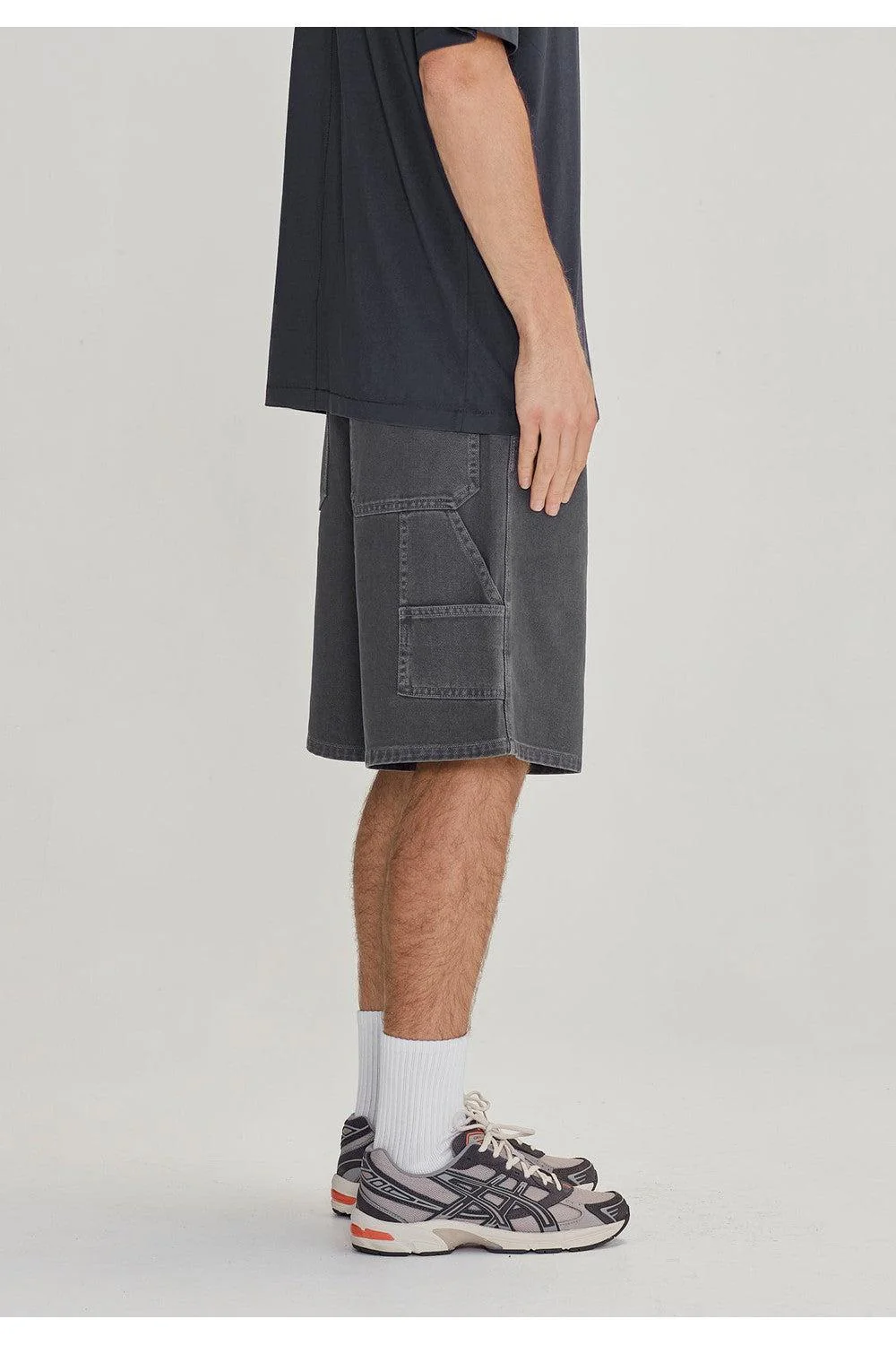Commoners Carpenter Short Vintage Grey - Image 3
