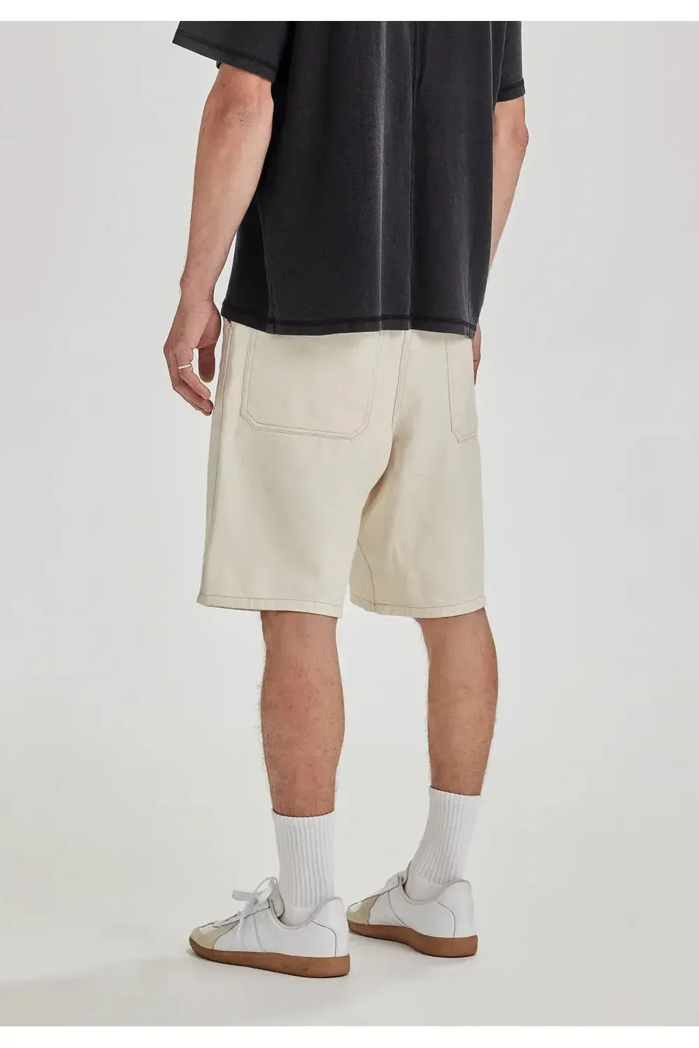 Carpenter Shorts - Ecru COMMONERS - Image 4