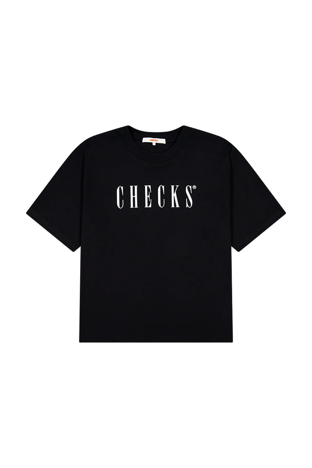Checks - DPTMNT Tee - Black