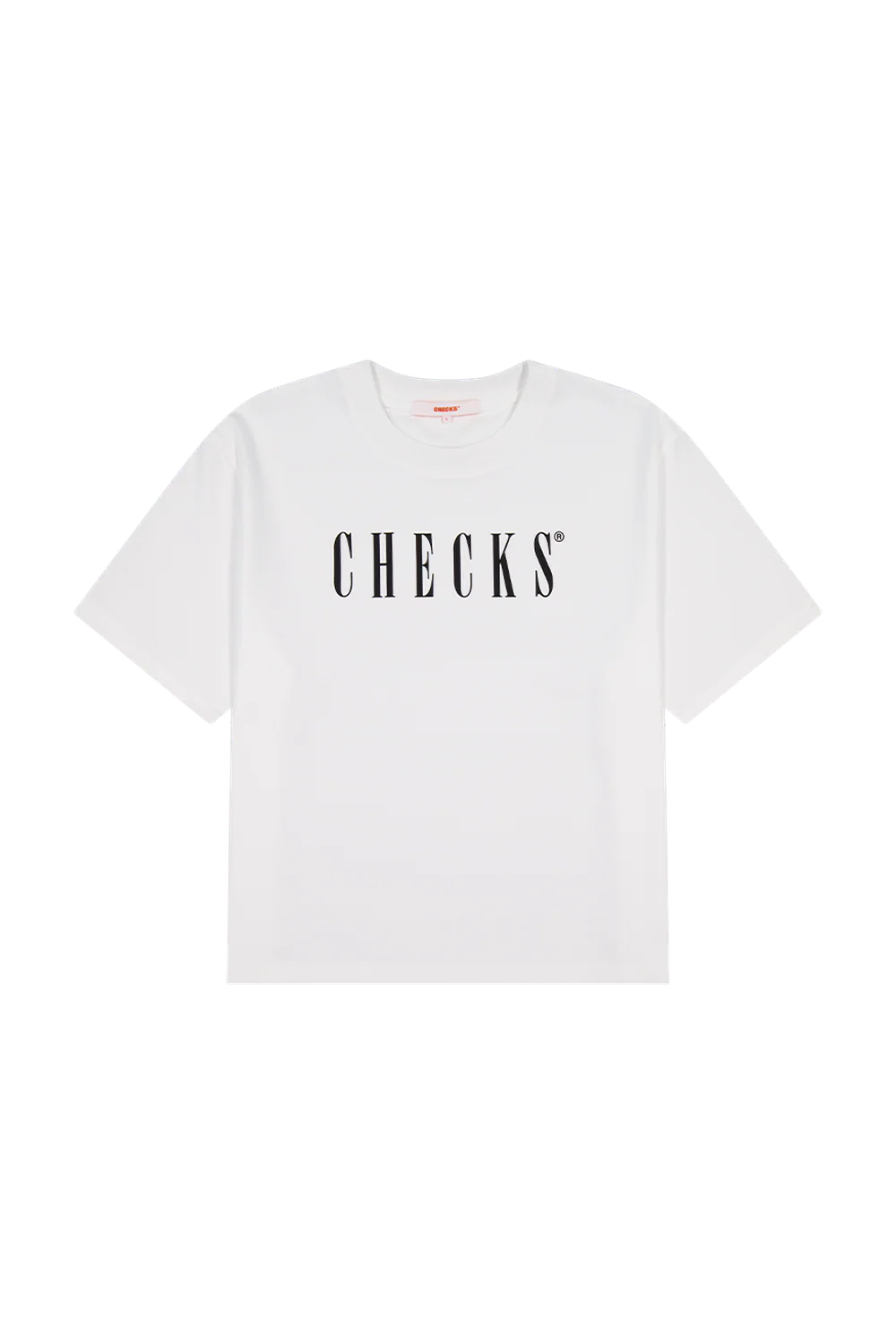 Checks - DPTMNT Tee - White