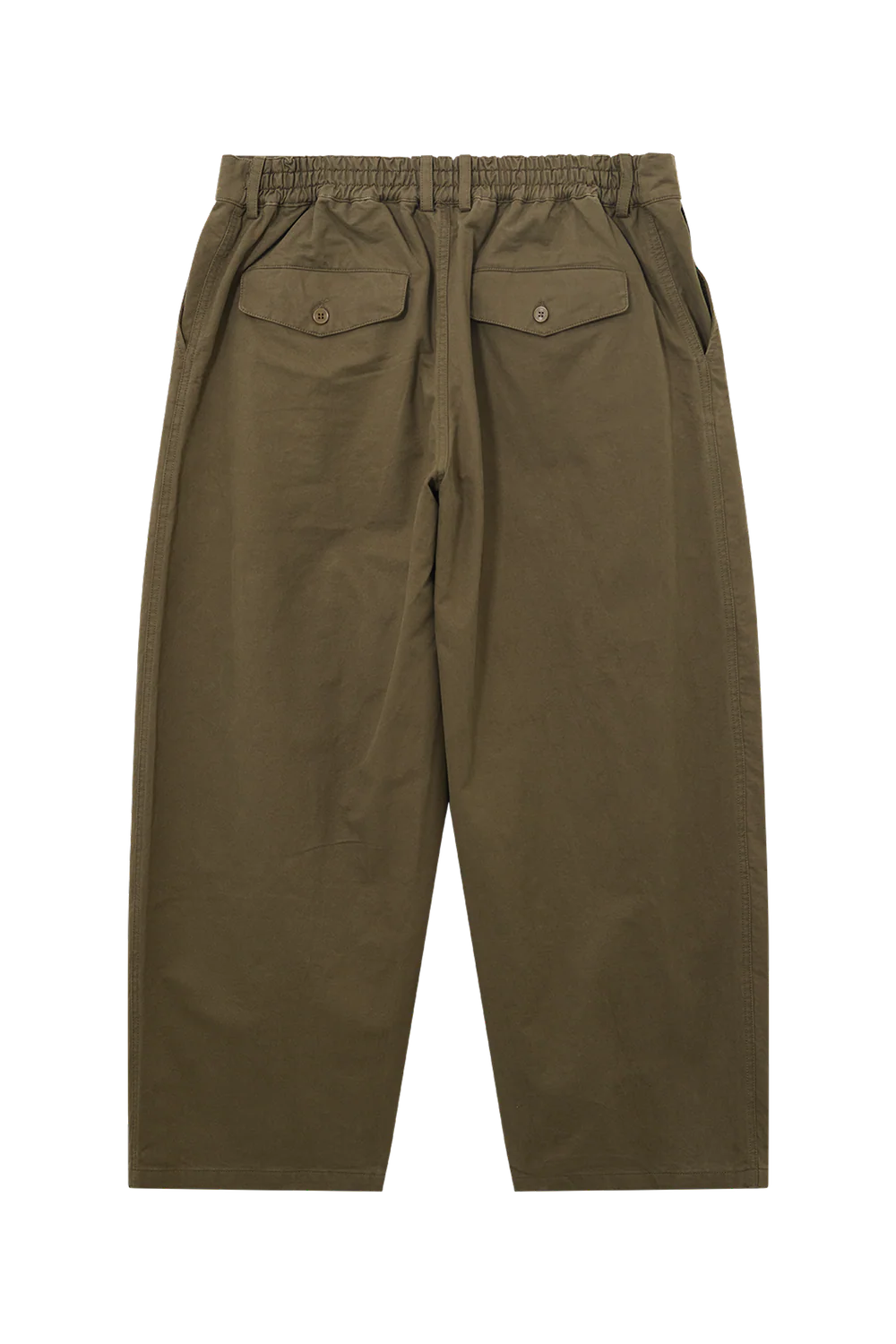 Checks - Hakama Pants Cotton - Olive - Image 2