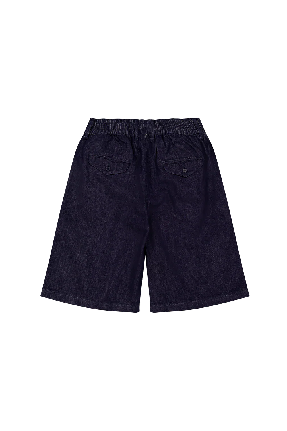 Checks - Hakama Shorts Cotton - Indigo Denim - Image 2