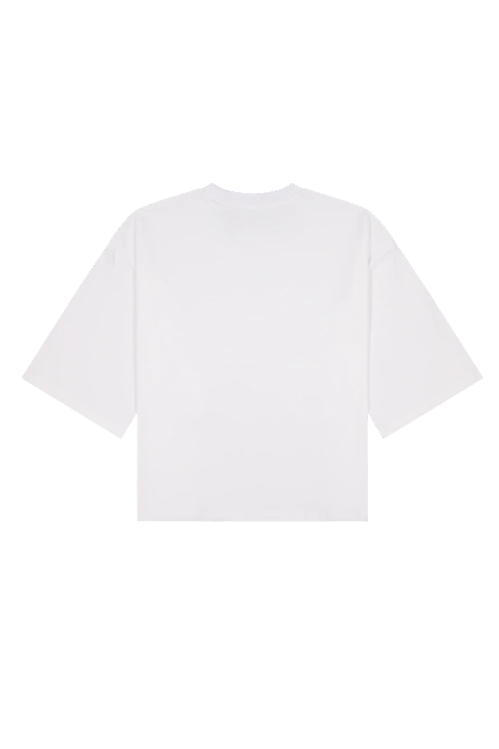 Checks - Wide Tee - White - Image 2