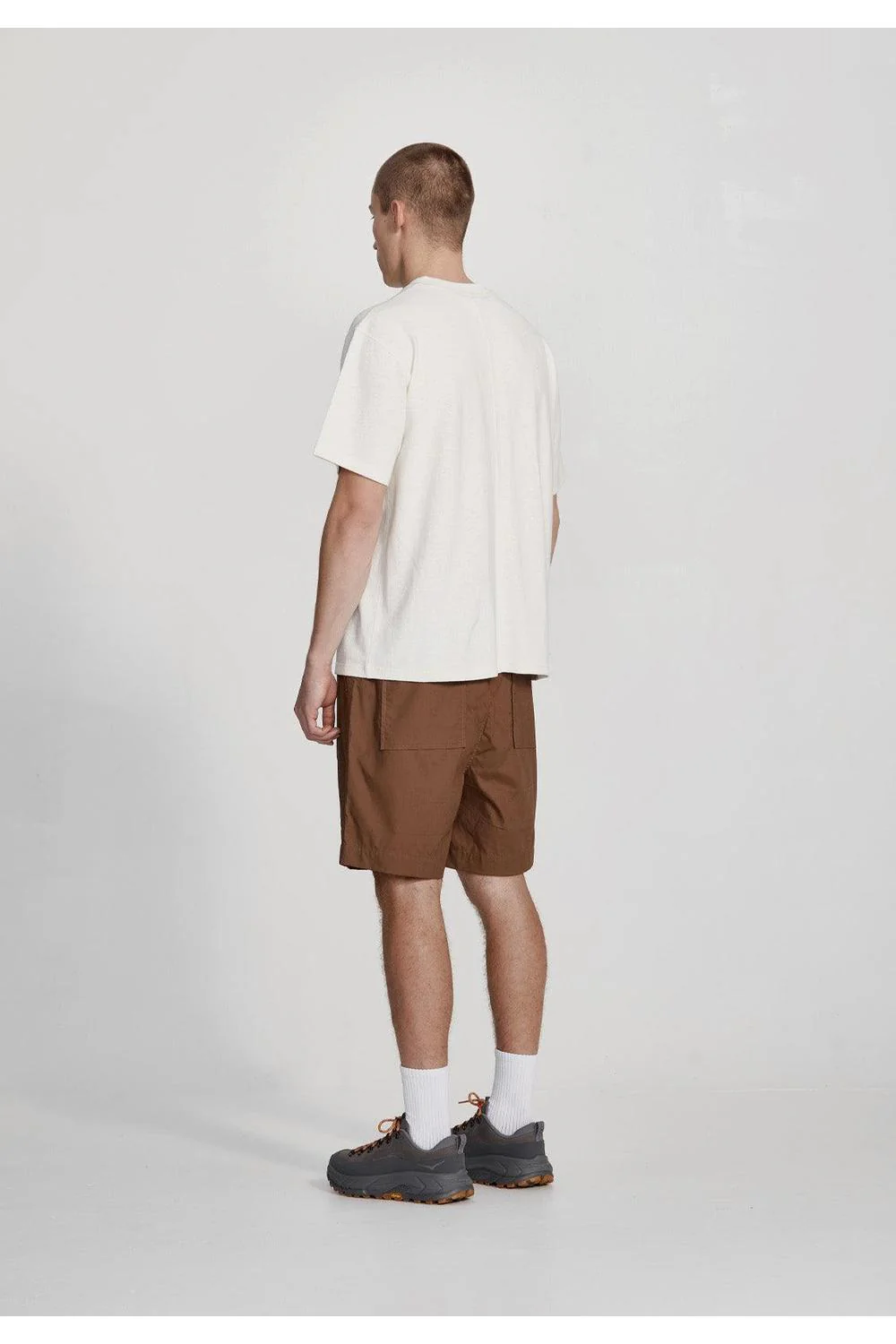 Cotton Walkshort Cocoa - COMMONERS - Image 3