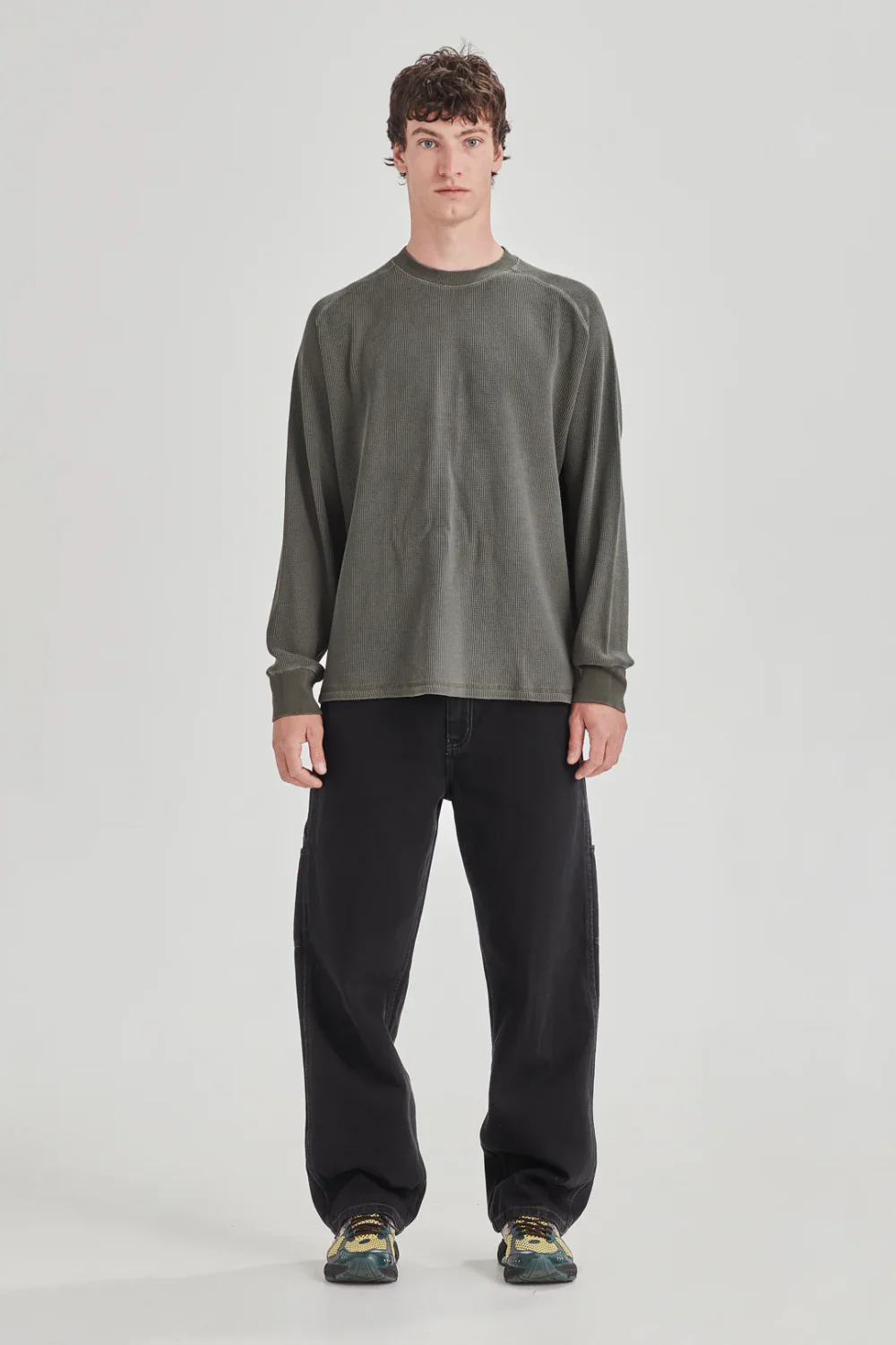 COMMONERS HEAVY WAFFLE / VINTAGE FOG