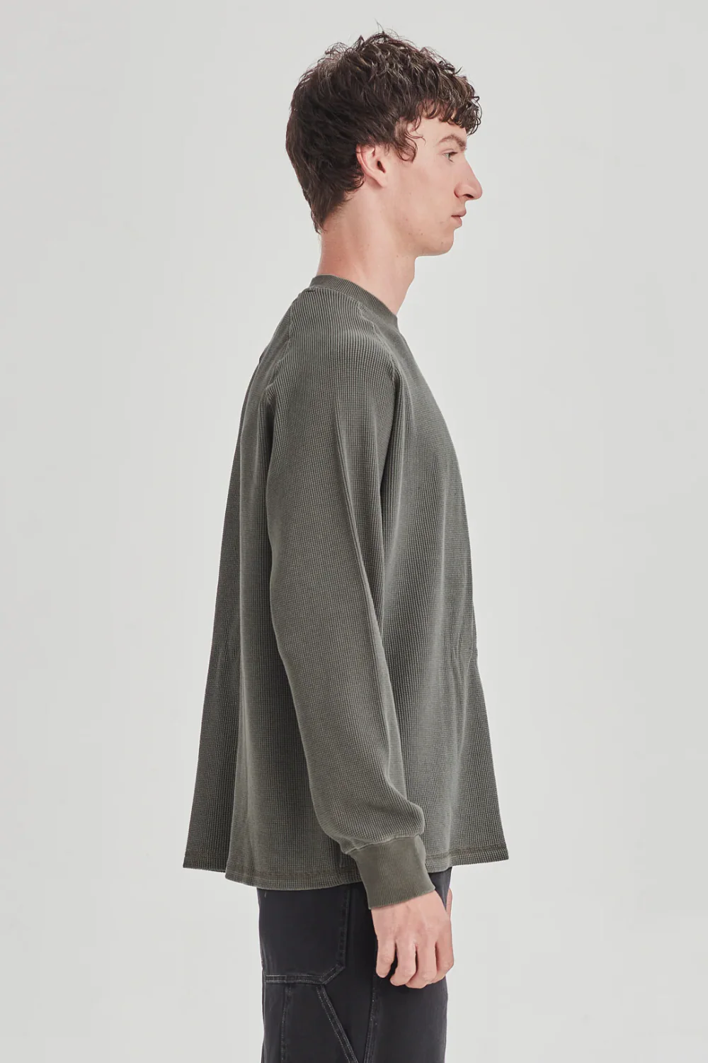 COMMONERS HEAVY WAFFLE / VINTAGE FOG - Image 3