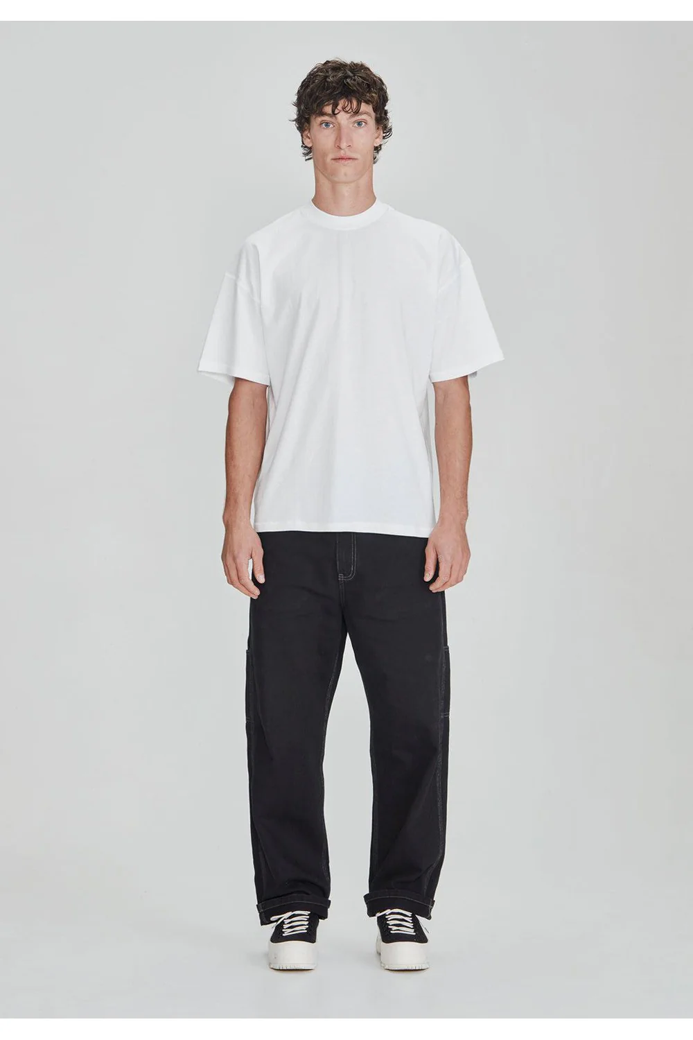 Commoners Mens Carpenter Pant Vintage Black - Image 3