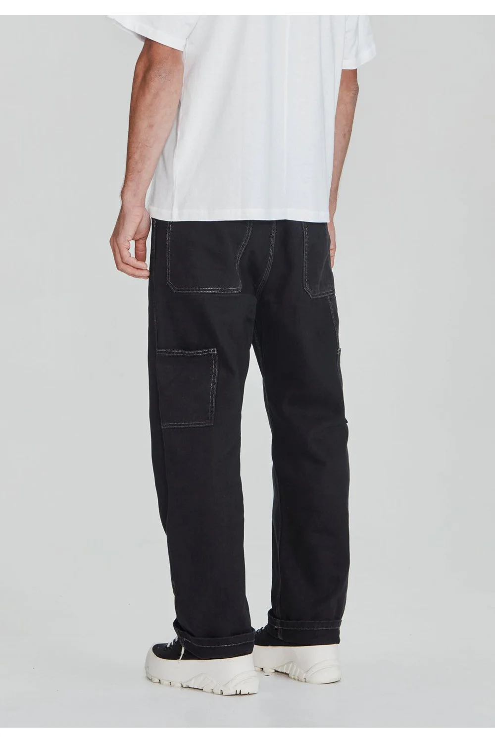 Commoners Mens Carpenter Pant Vintage Black - Image 4