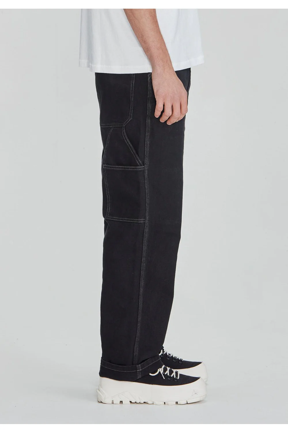 Commoners Mens Carpenter Pant Vintage Black - Image 5