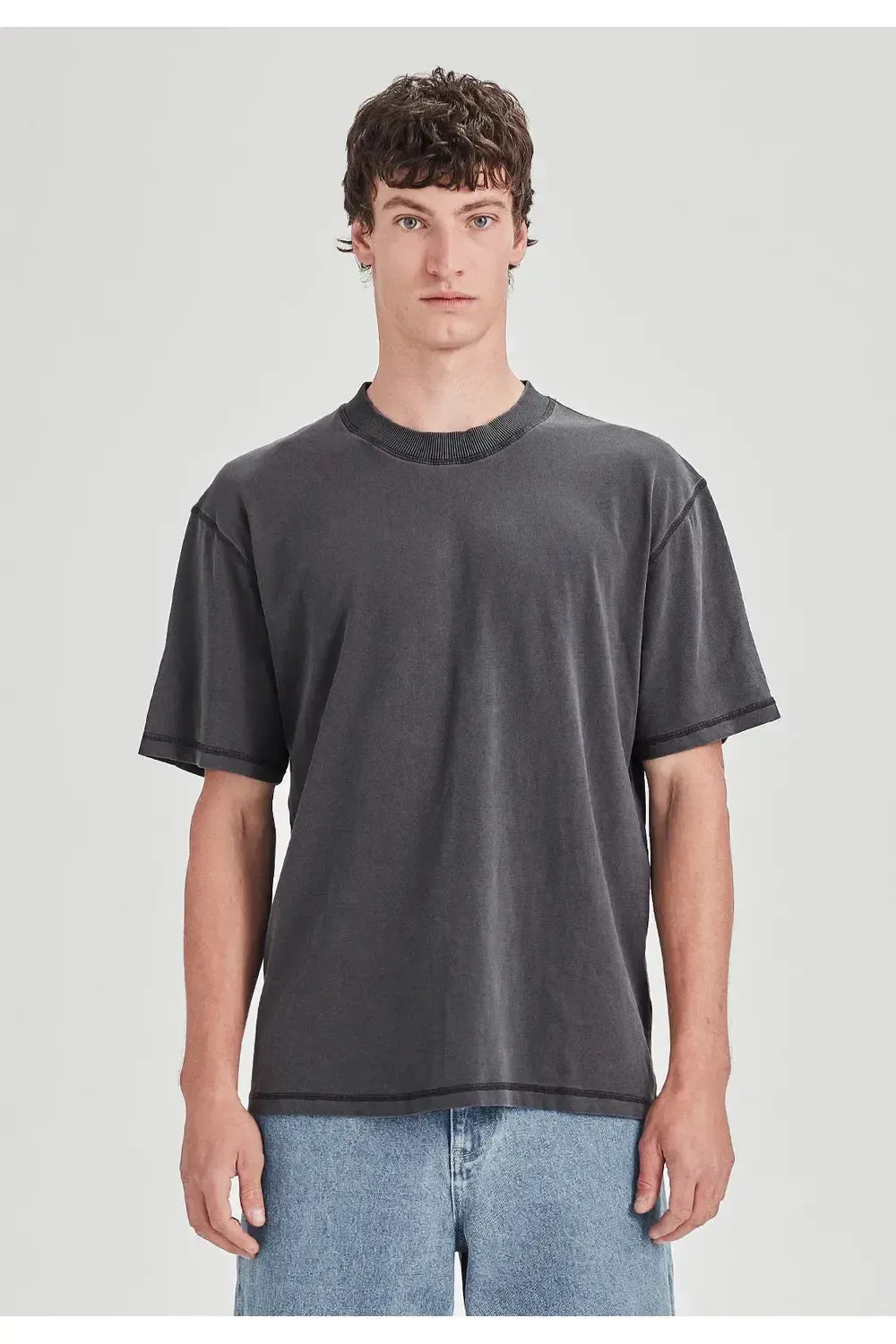 Commoners Studio Tee Vintage Grey - Image 2