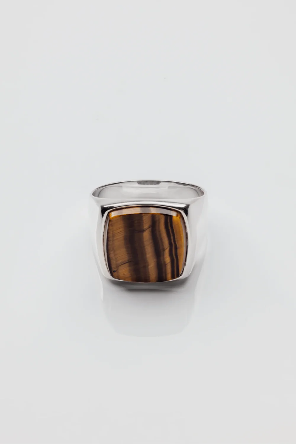 Cushion Signet - Tiger Eye