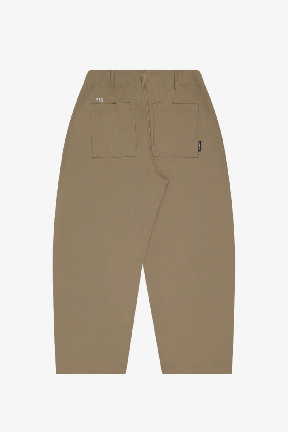 Porter James / Dart-Knee Fatigue Pants Taupe Herringbone - Image 3
