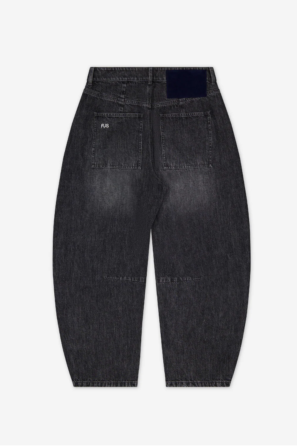 Porter James - Dart-Knee Japanese Denim - Washed Black - Image 3