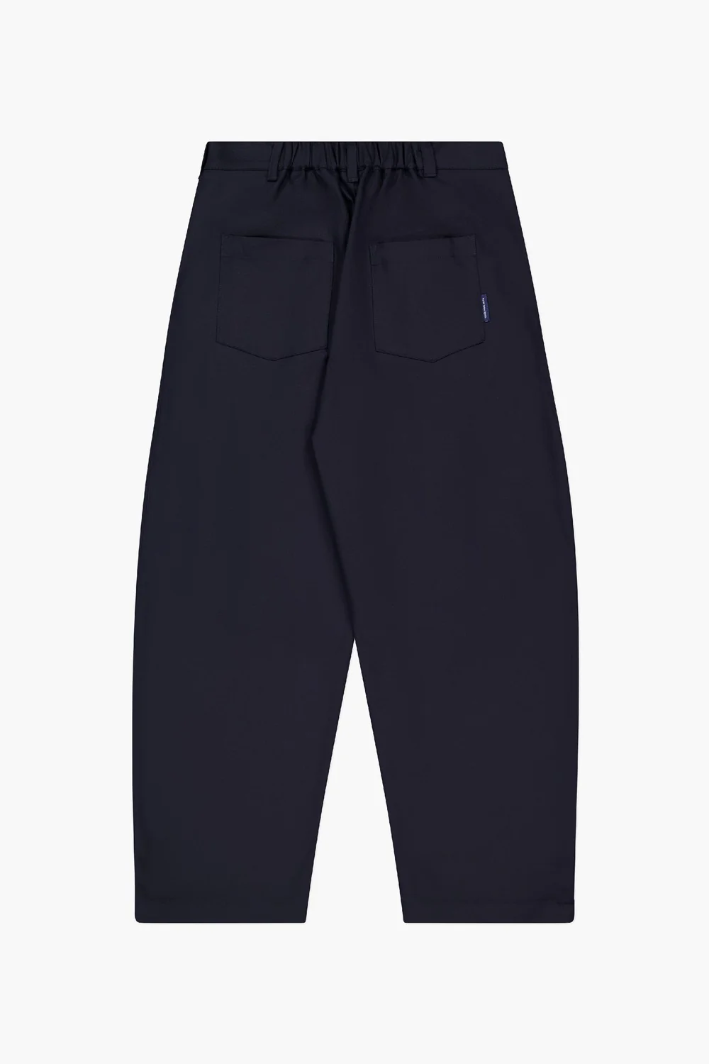 Dart Knee Pleated Trousers / Navy Suiting - Image 3