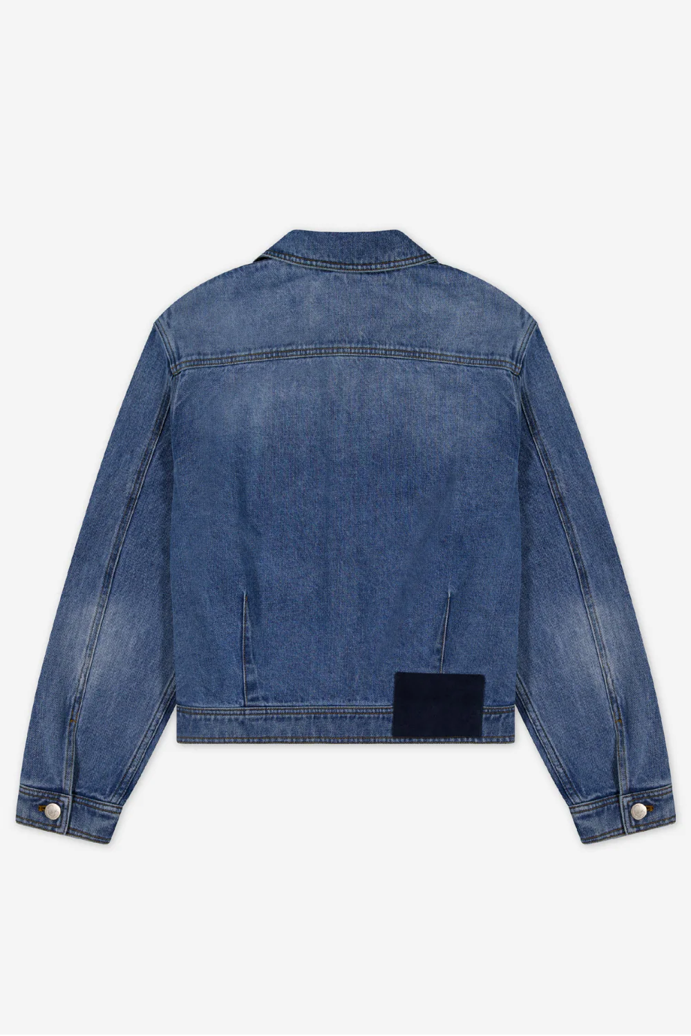 Porter James - Denim Trucker Jacket - Light Mid-Wash - Image 3