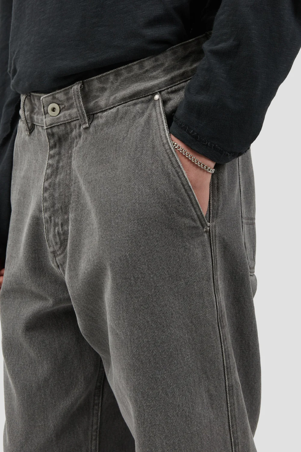 Fairly Normal - 5-Pocket Jeans / Stone - Image 3