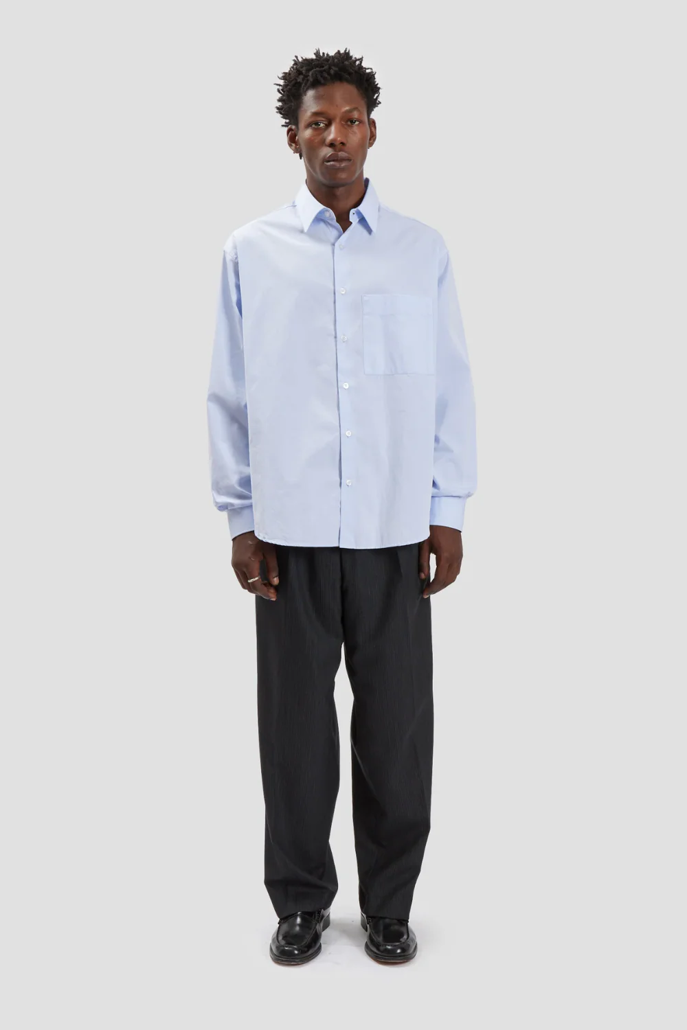 Fairly Normal - Oversized Shirt Poplin Lavender - Image 3
