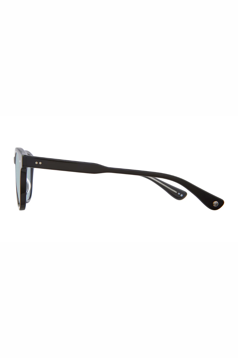 Garrett Leight Evan Sun - Black/Semi-Flat Pure Blue - Image 3