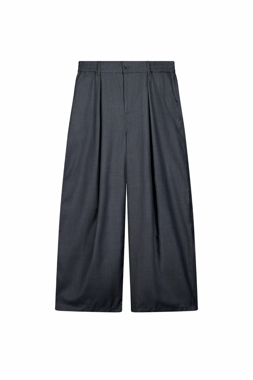 Hakama Pants Charcoal Wool