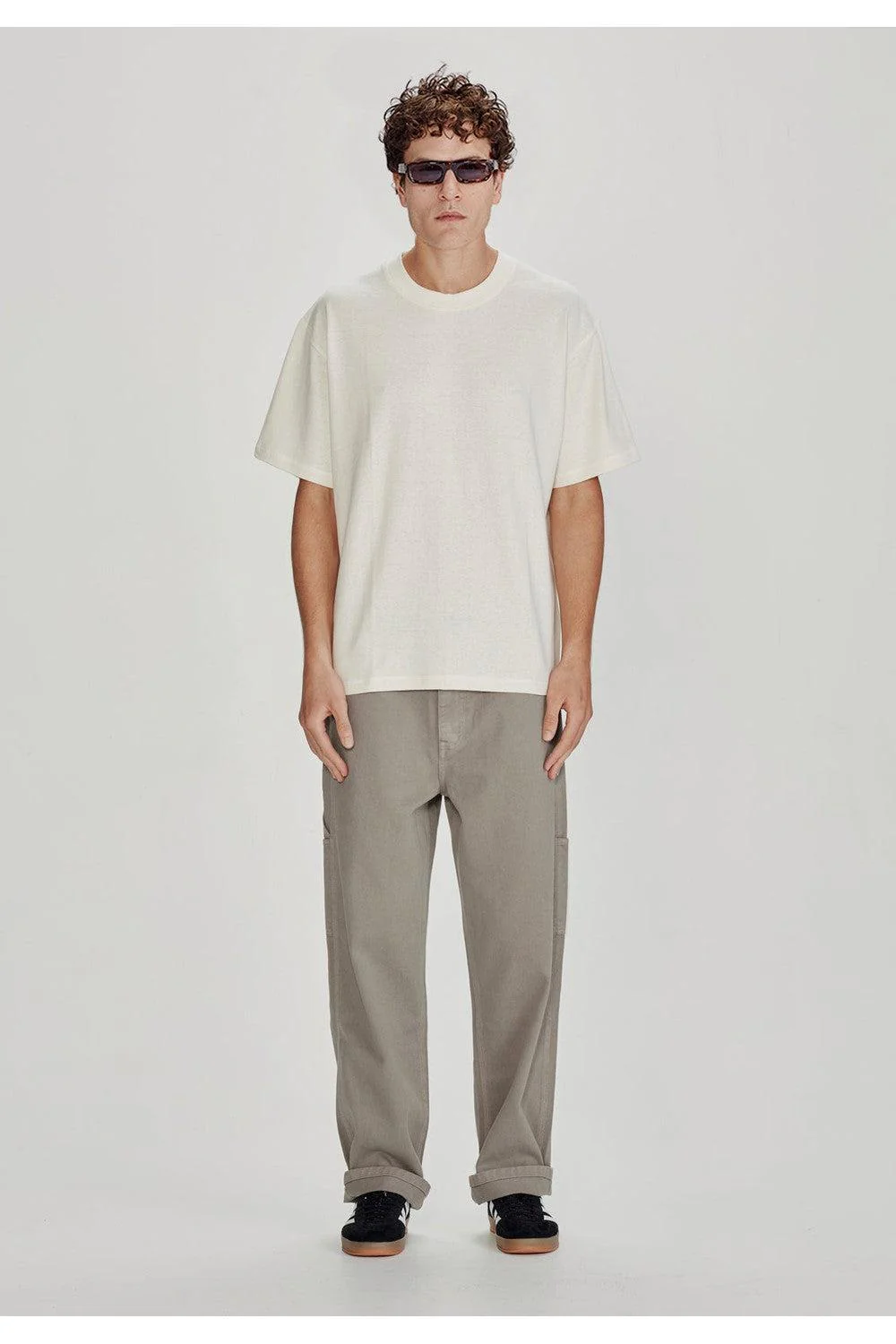 Commoners Hemp Jersey SS Tee - Rice White - Image 3