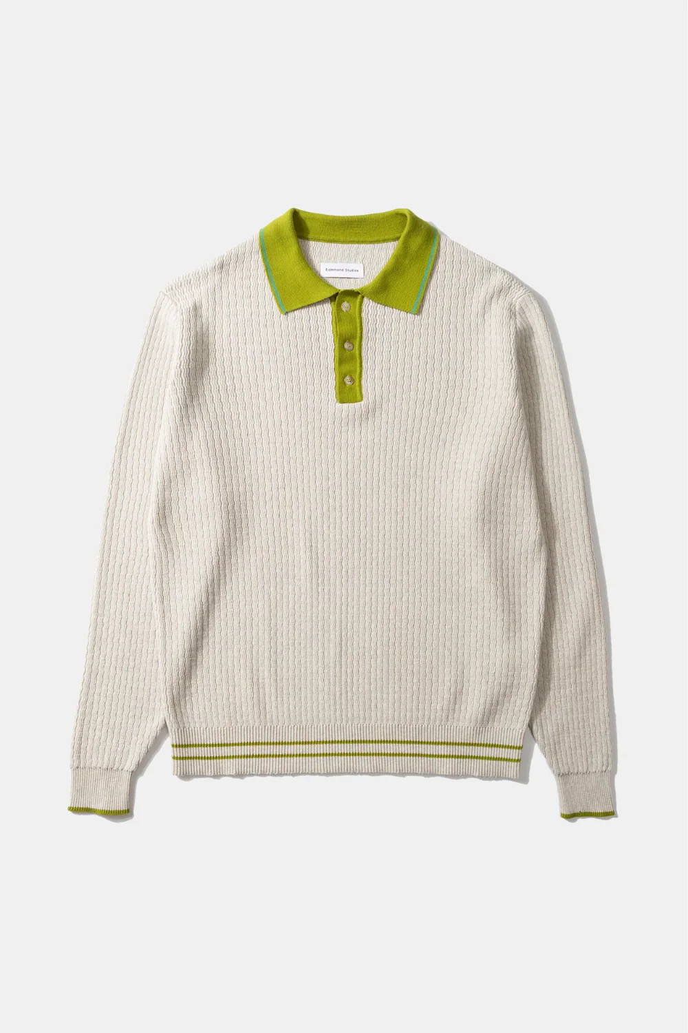 Edmmond Studios Knitted Polo Off White