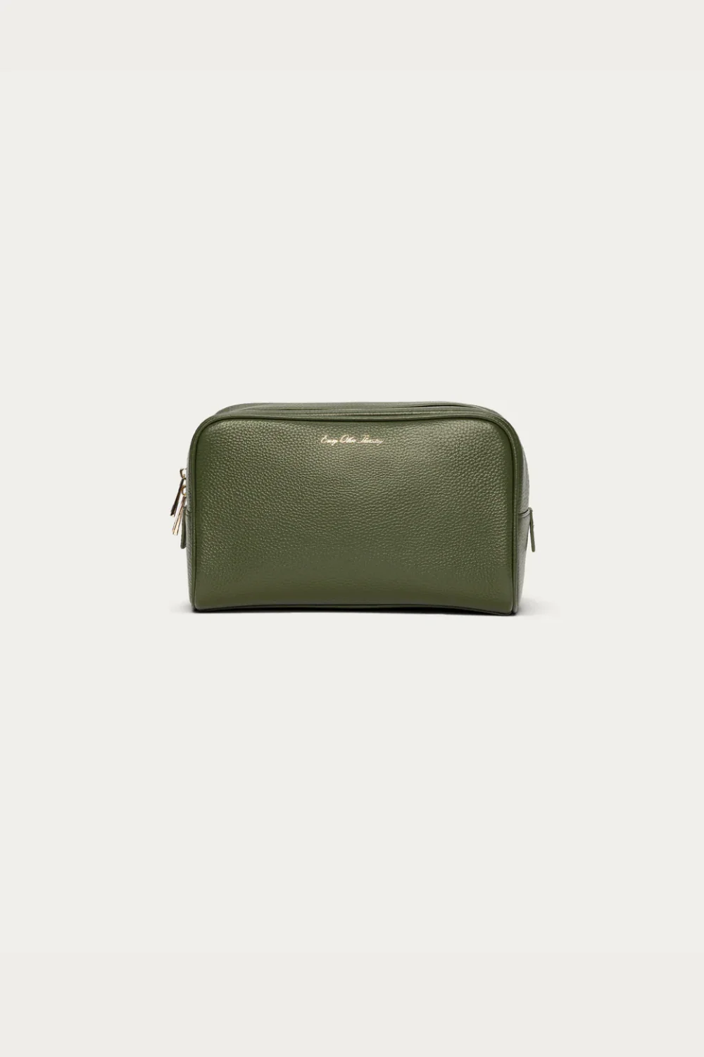 Every Other Thursday - Leather Dopp Kit - Green