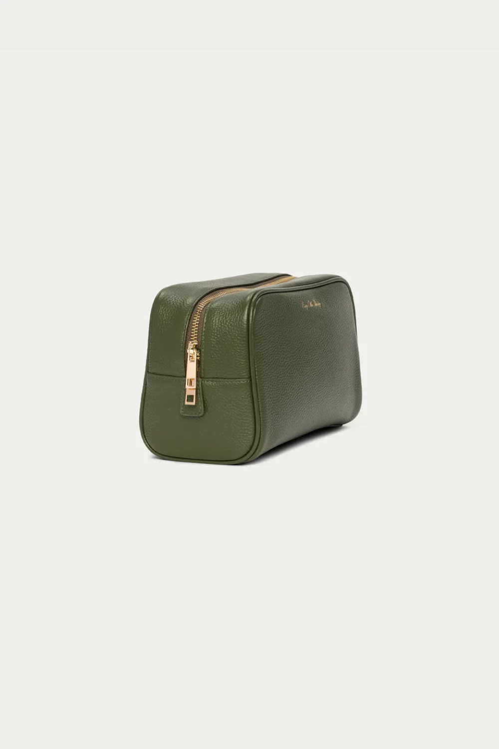Every Other Thursday - Leather Dopp Kit - Green - Image 2