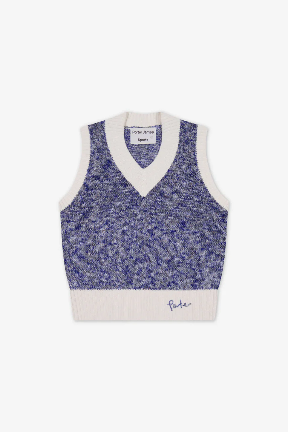 Mélange Vest - Blue