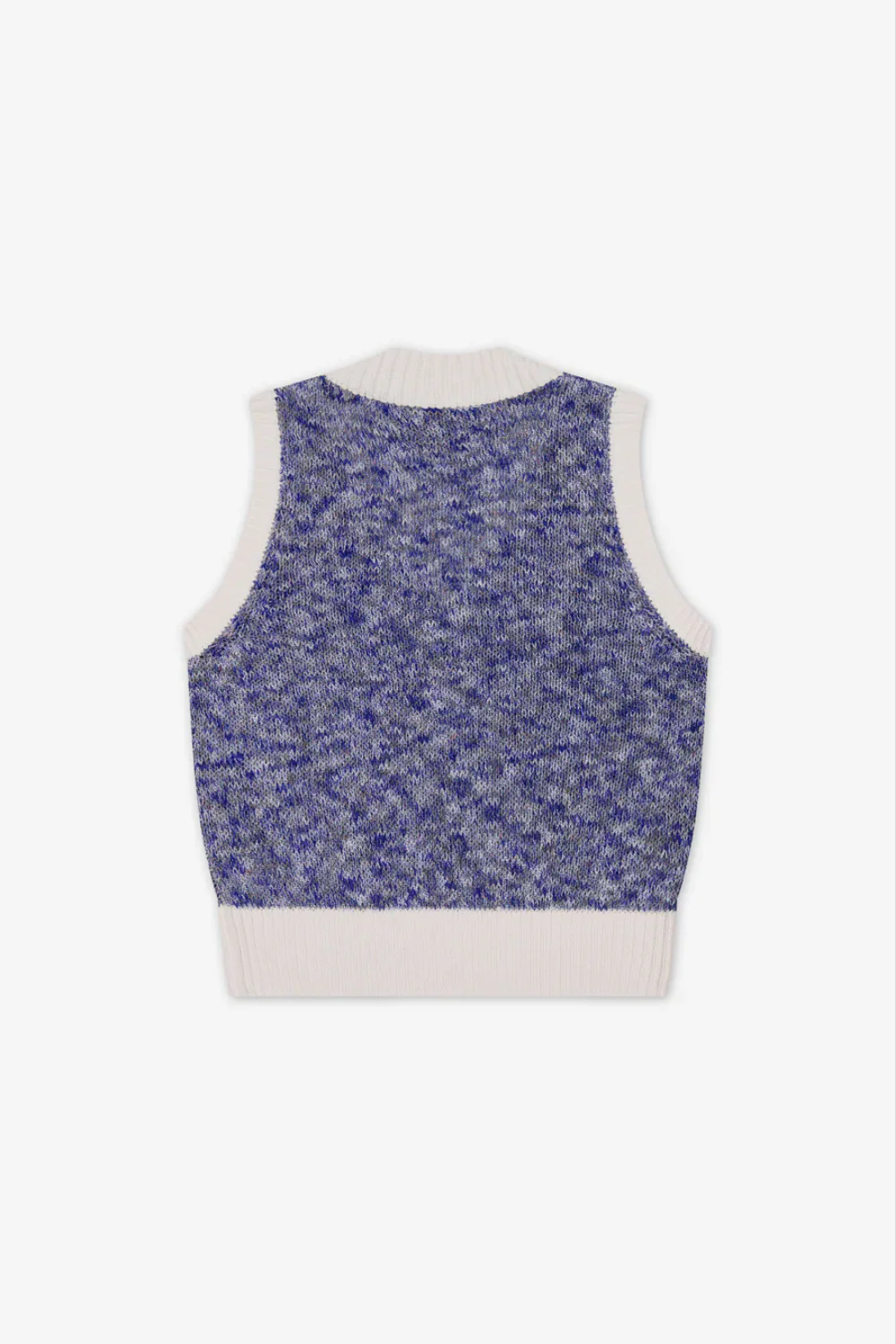 Mélange Vest - Blue - Image 3