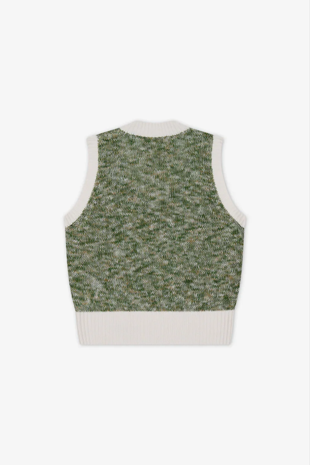 Mélange Vest - Green Mélange - Image 3