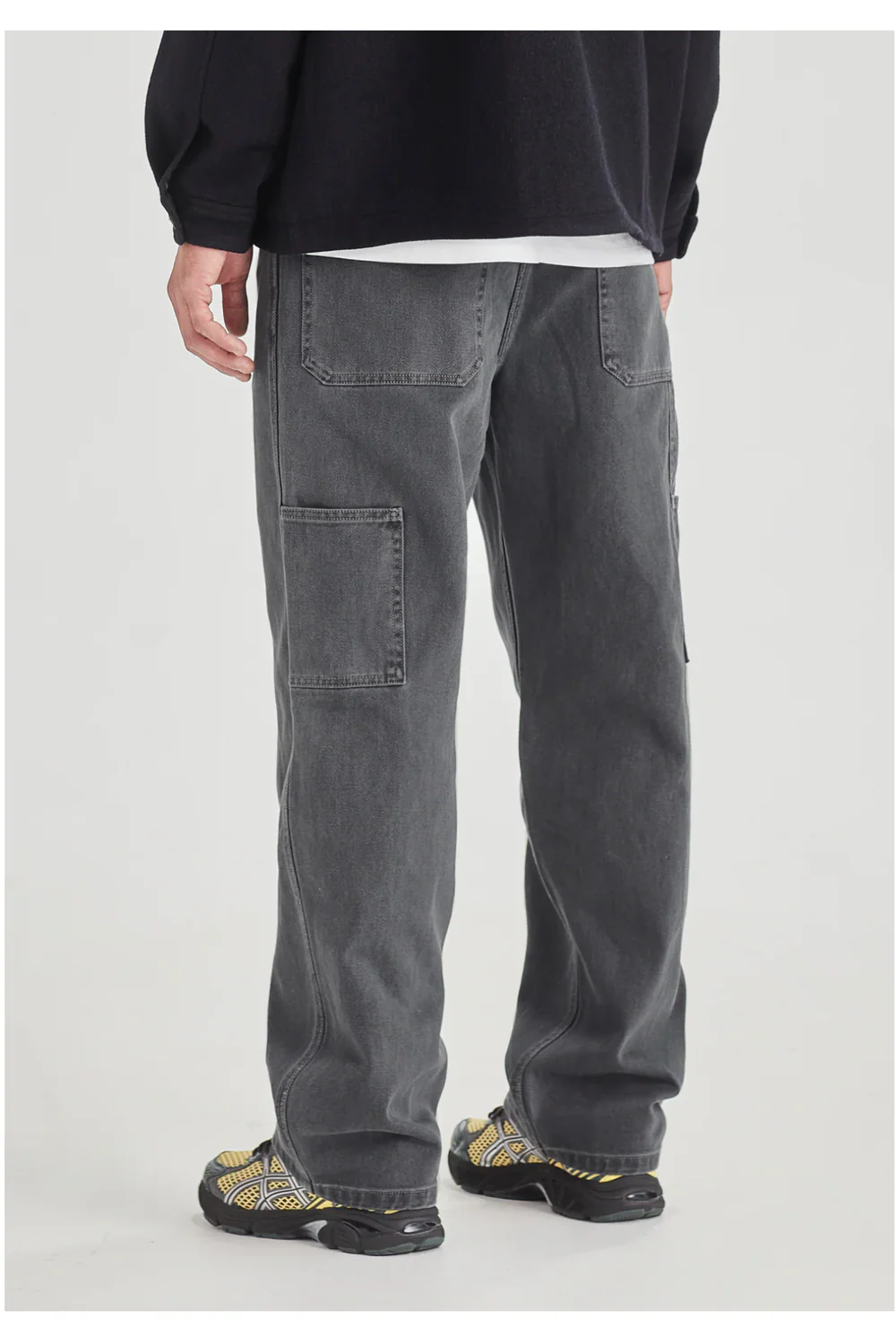 Commoners - Mens Carpenter Pant - Vintage Grey - Image 3