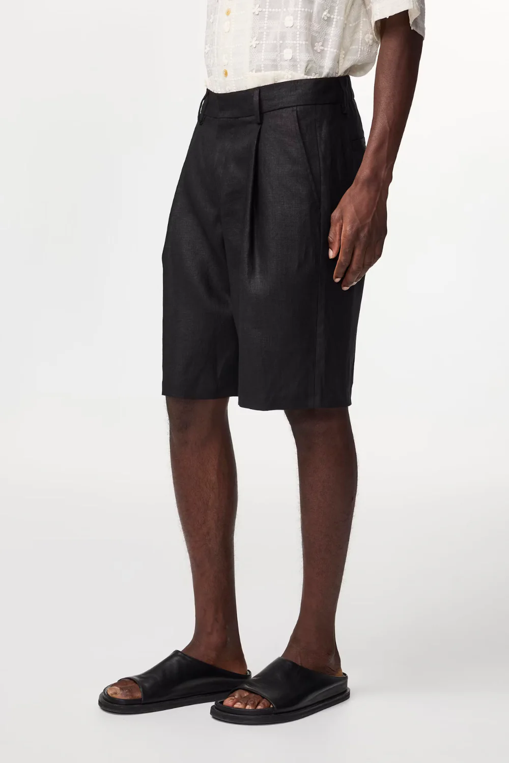 NN.07 Kay Relaxed fit Linen Shorts - Image 3