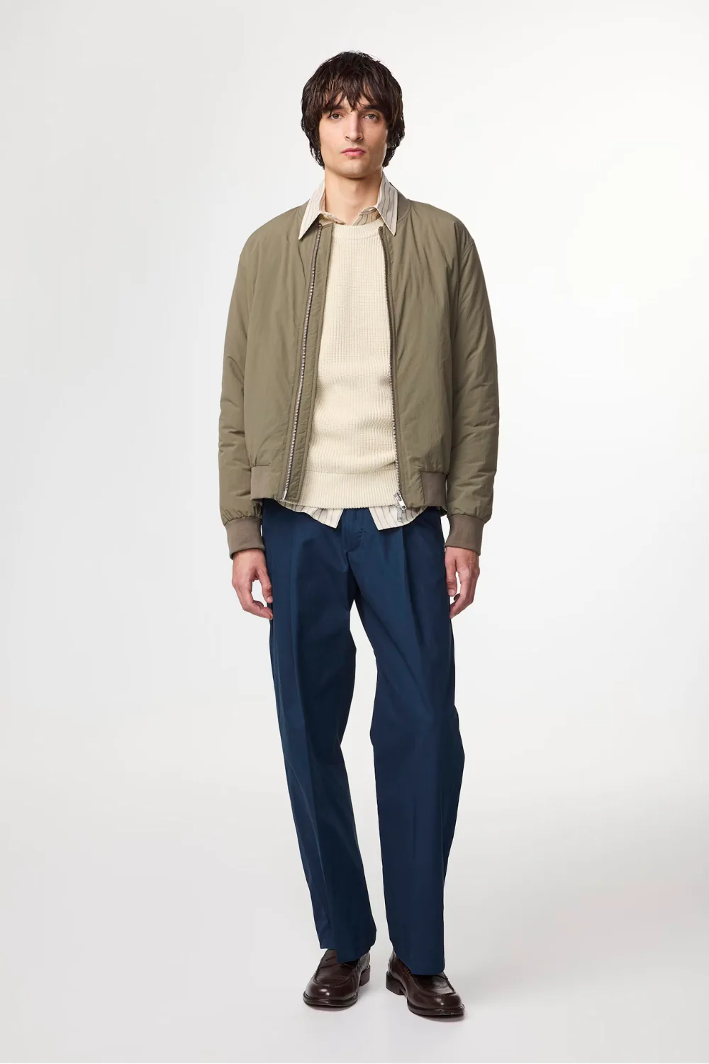 NN.07 Kay Relaxed Fit Poplin Trouser - Image 3