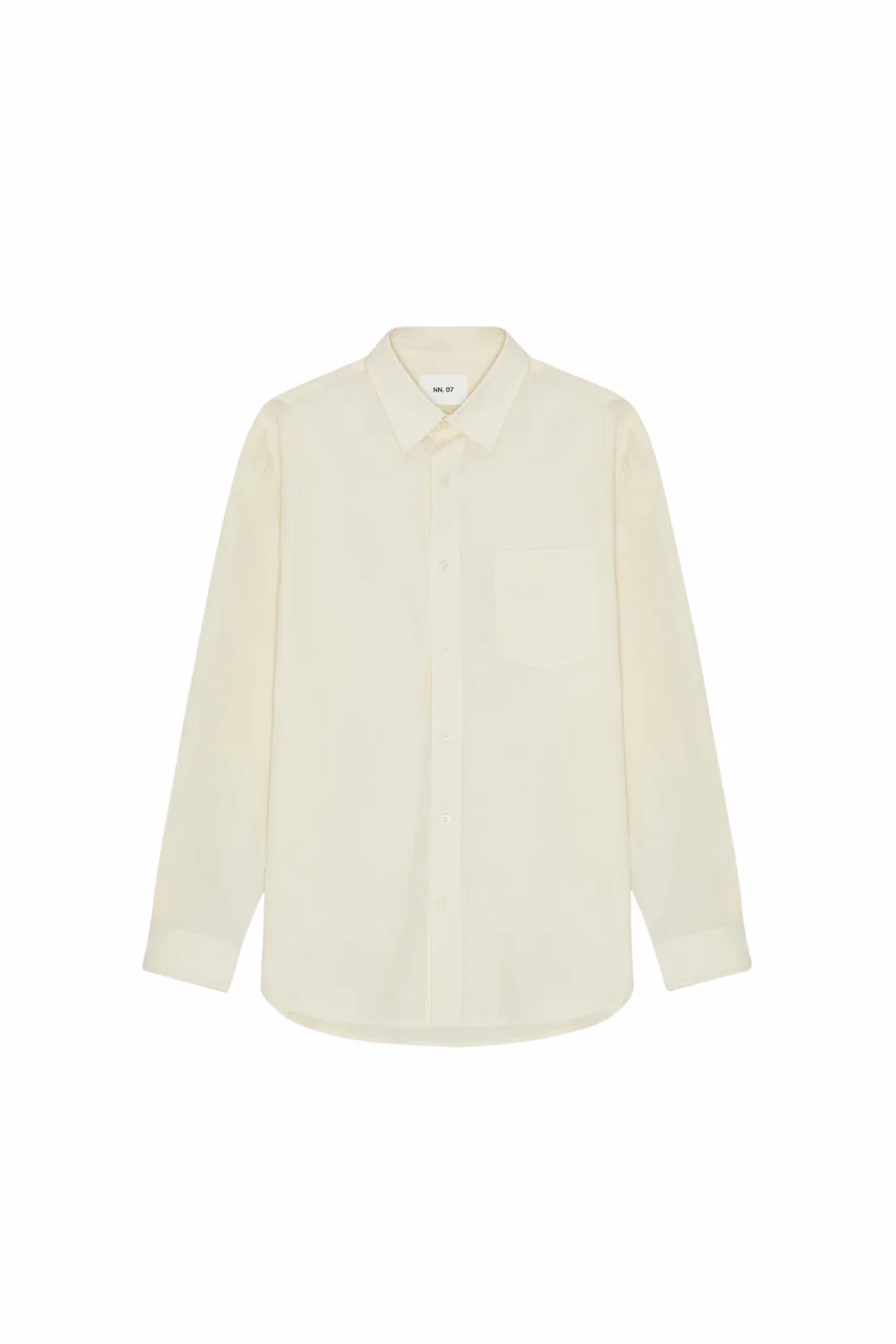 NN.07 Skyler Poplin Shirt Ivory