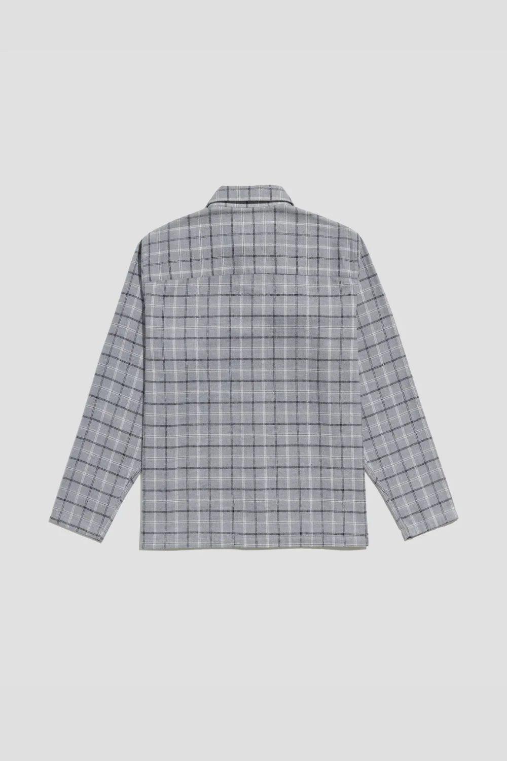Fairly Normal - Overshirt Plaid Grey - Image 3