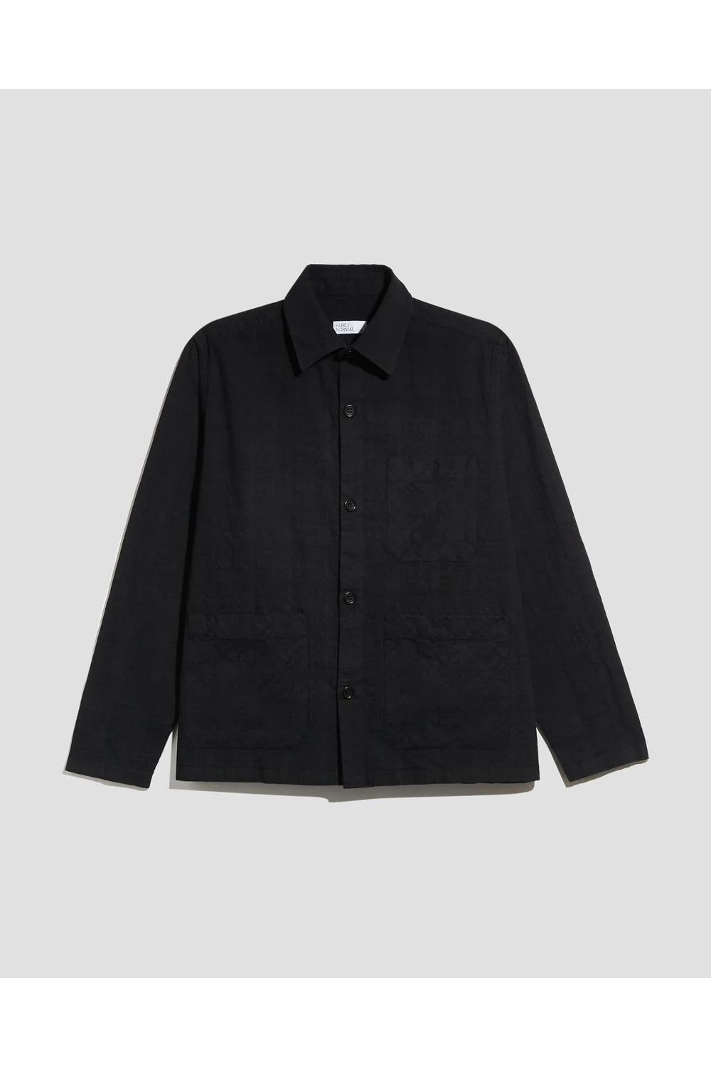 Overshirt Textured Black