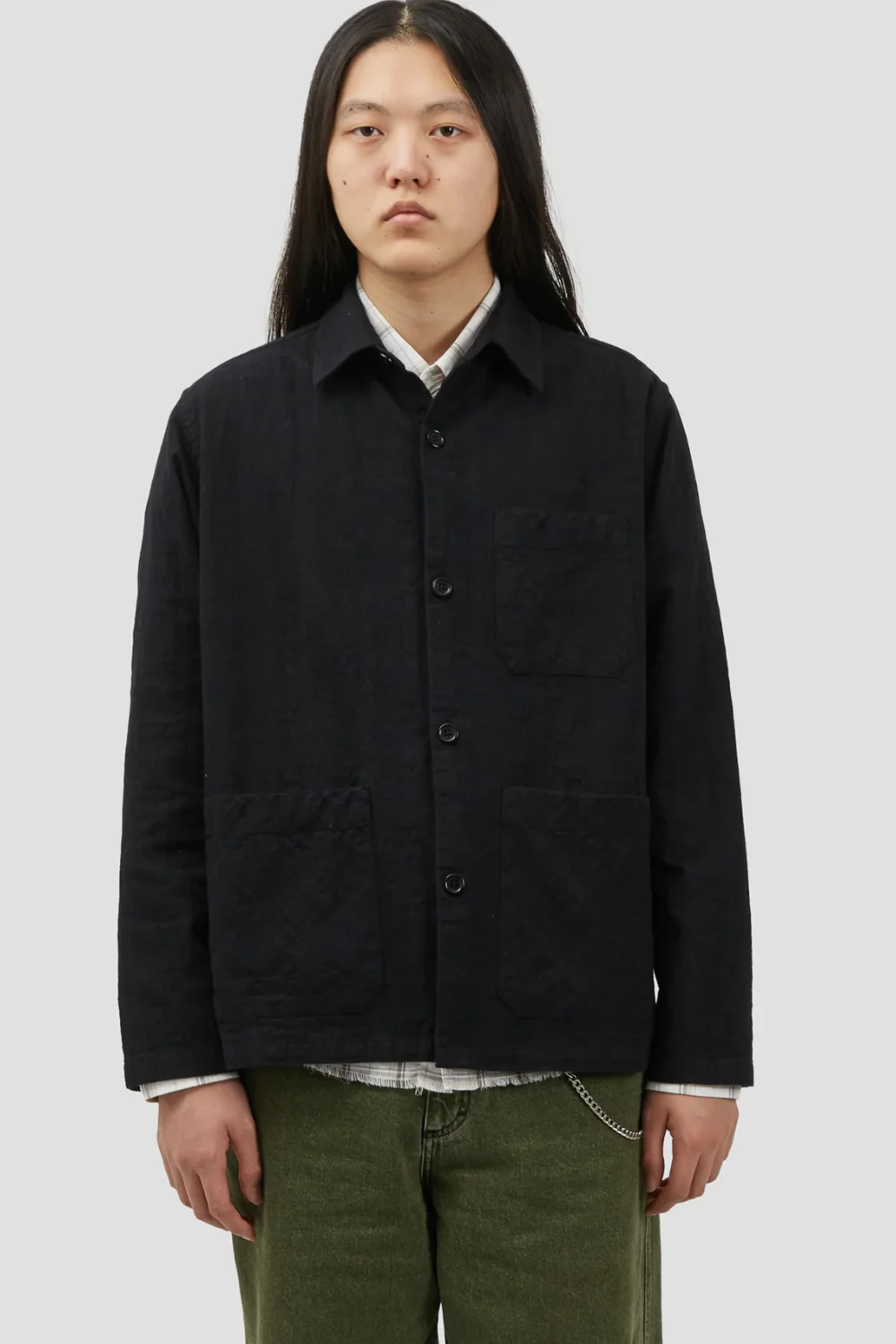 Overshirt Textured Black - Image 2