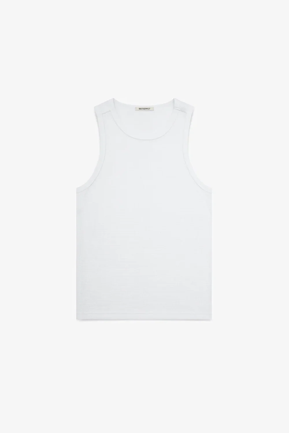 Brotherwolf - Perforated Tank - Off White